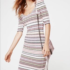 NWT! Rebecca Minkoff multi stripes dress